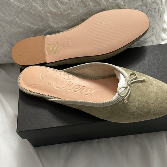 Brand new J Crew suede slip-ons - Picture 2 of 4